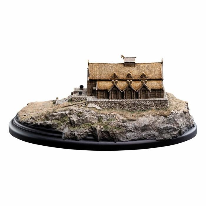 LORD OF THE RINGS - The Golden Hall of Edoras Polystone Statue