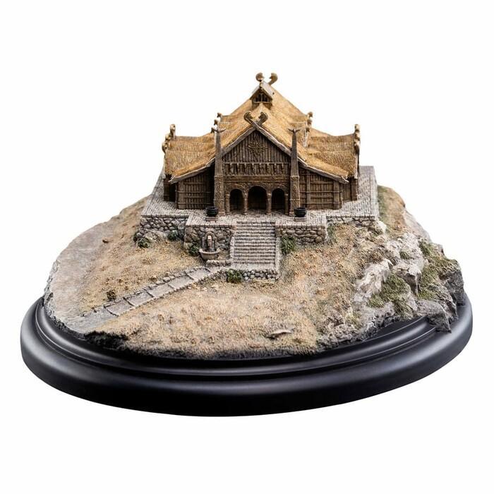 LORD OF THE RINGS - The Golden Hall of Edoras Polystone Statue