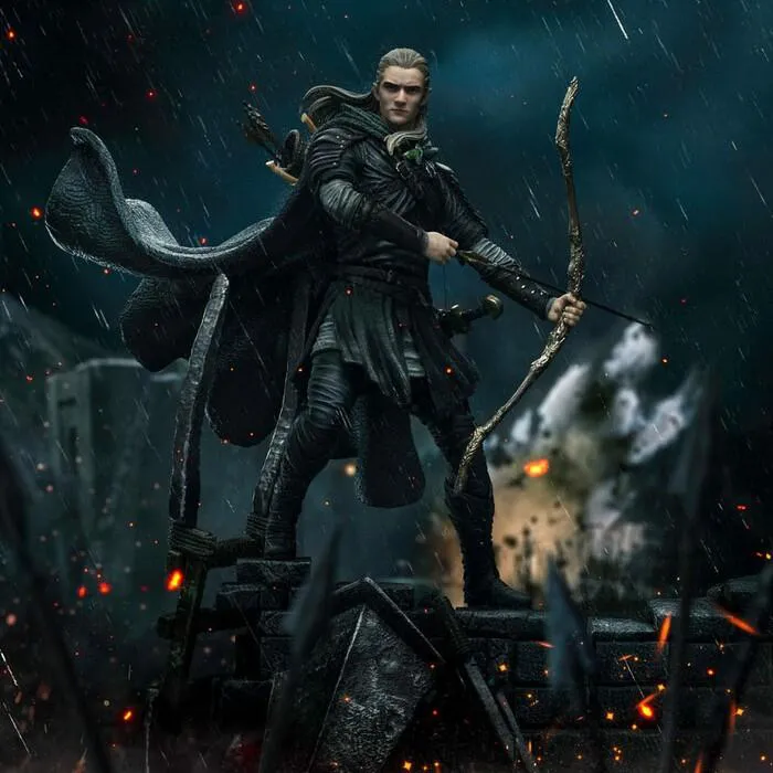 LORD OF THE RINGS - Legolas Unleashed 1/10 Art Scale Statue