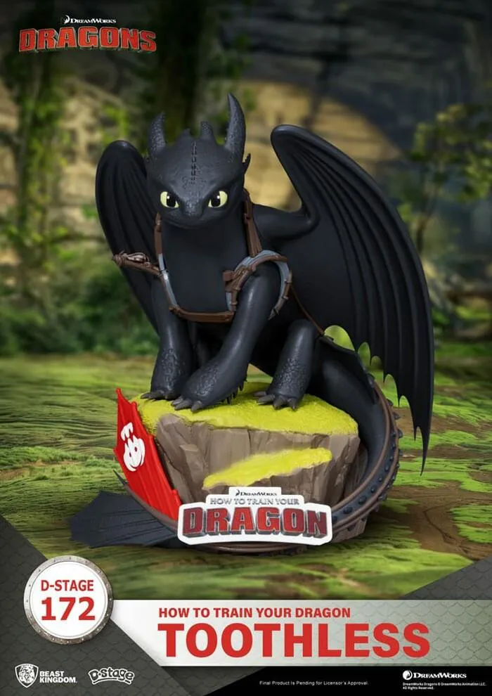 HOW TO TRAIN YOUR DRAGON - Toothless Pvc Figure