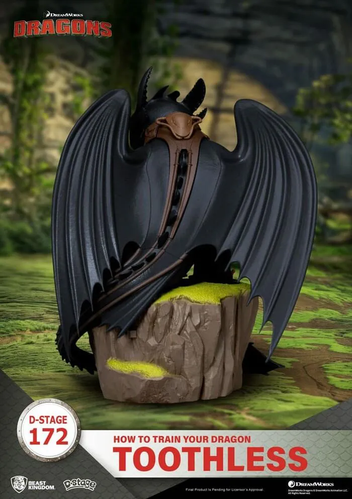 HOW TO TRAIN YOUR DRAGON - Toothless Pvc Figure
