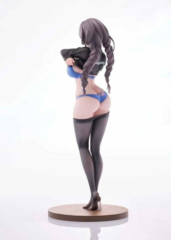 ORIGINAL CHARACTER - Gap Glasses Girl Who Doesn't Want To Take Physical Education Class 1/6 Pvc Figure
