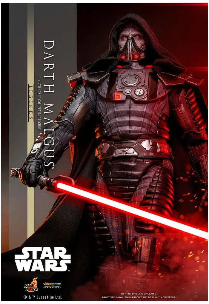 STAR WARS - Legends Videogame - Darth Malgus 1/6 Action Figure 12" VGM70