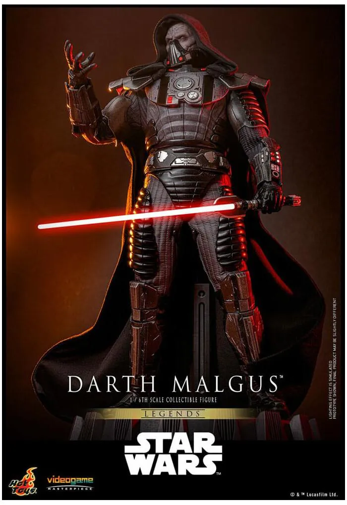 STAR WARS - Legends Videogame - Darth Malgus 1/6 Action Figure 12" VGM70
