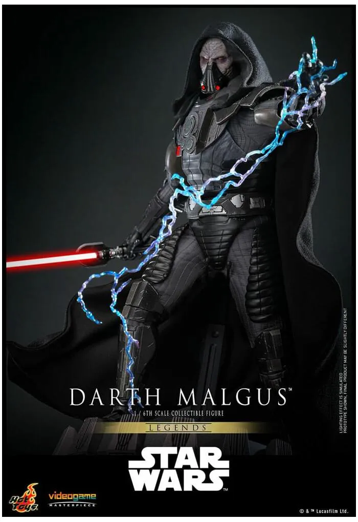 STAR WARS - Legends Videogame - Darth Malgus 1/6 Action Figure 12" VGM70