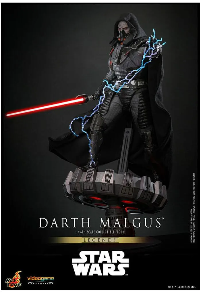 STAR WARS - Legends Videogame - Darth Malgus 1/6 Action Figure 12" VGM70