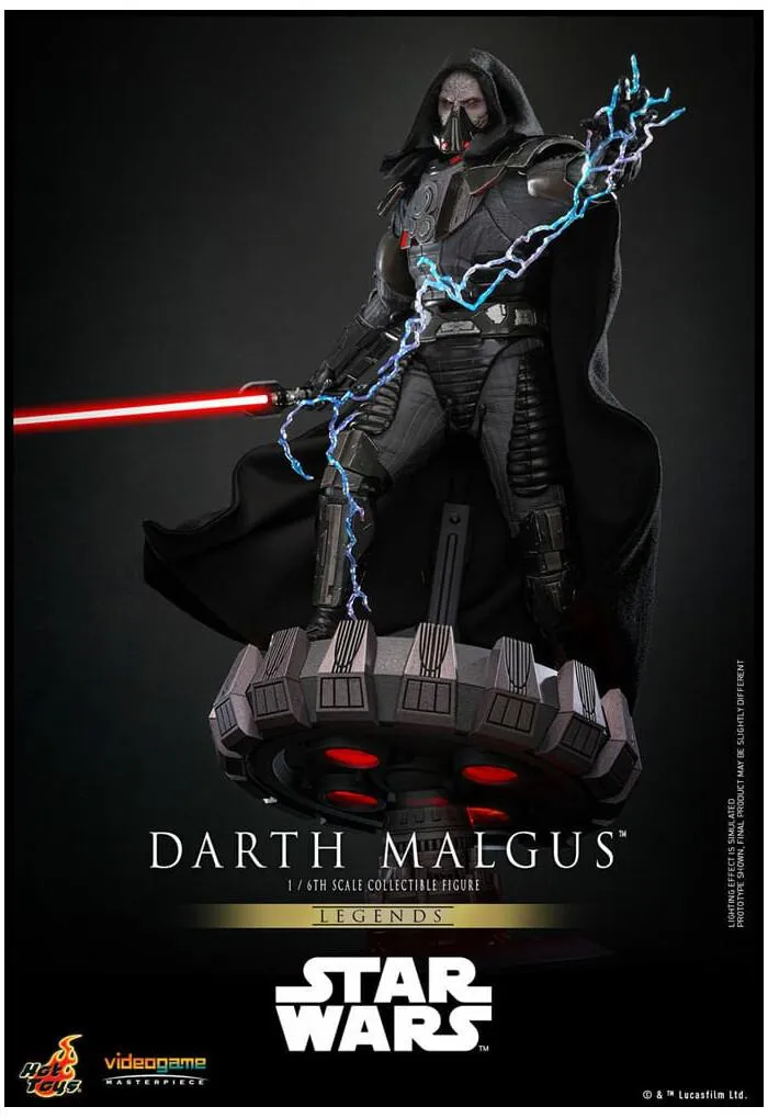 STAR WARS - Legends Videogame - Darth Malgus 1/6 Action Figure 12" VGM70