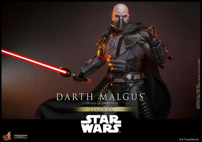 STAR WARS - Legends Videogame - Darth Malgus 1/6 Action Figure 12" VGM70