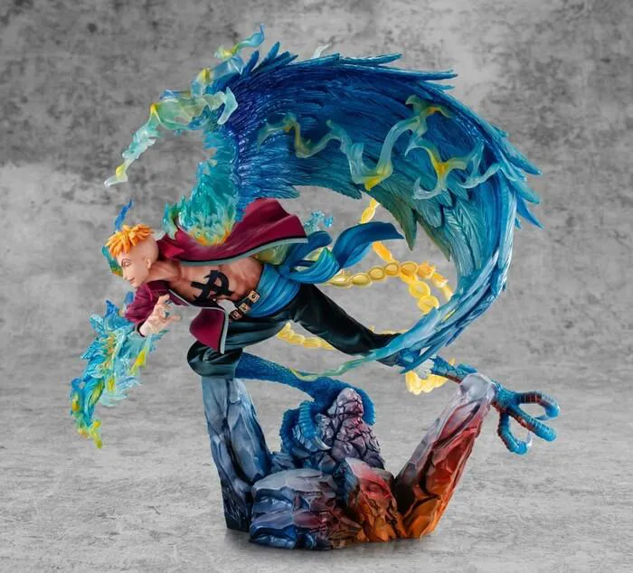 ONE PIECE - Marco the Phoenix Leader of 1st group of Whitebeard Pirates 1/8 Pvc Figure P.O.P. MAS Maximum