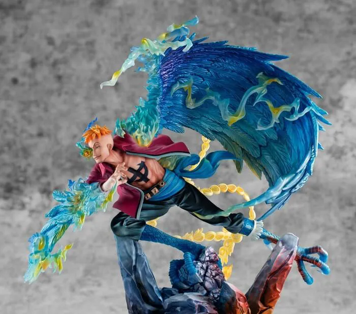 ONE PIECE - Marco the Phoenix Leader of 1st group of Whitebeard Pirates 1/8 Pvc Figure P.O.P. MAS Maximum