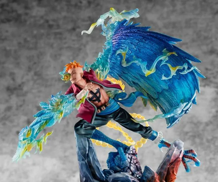ONE PIECE - Marco the Phoenix Leader of 1st group of Whitebeard Pirates 1/8 Pvc Figure P.O.P. MAS Maximum