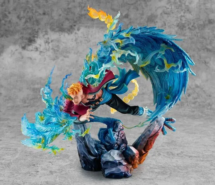 ONE PIECE - Marco the Phoenix Leader of 1st group of Whitebeard Pirates 1/8 Pvc Figure P.O.P. MAS Maximum