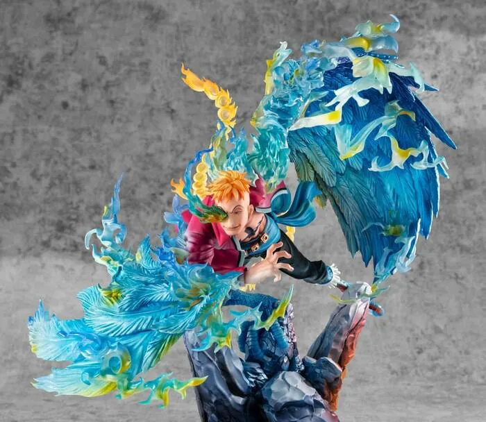ONE PIECE - Marco the Phoenix Leader of 1st group of Whitebeard Pirates 1/8 Pvc Figure P.O.P. MAS Maximum