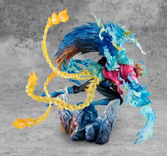 ONE PIECE - Marco the Phoenix Leader of 1st group of Whitebeard Pirates 1/8 Pvc Figure P.O.P. MAS Maximum