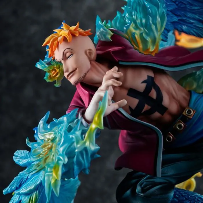 ONE PIECE - Marco the Phoenix Leader of 1st group of Whitebeard Pirates 1/8 Pvc Figure P.O.P. MAS Maximum