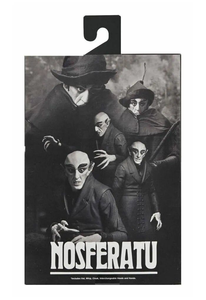 UNIVERSAL MONSTERS - Nosferatu 1922 Count Orlok Black & White Ver. Ultimate Action Figure