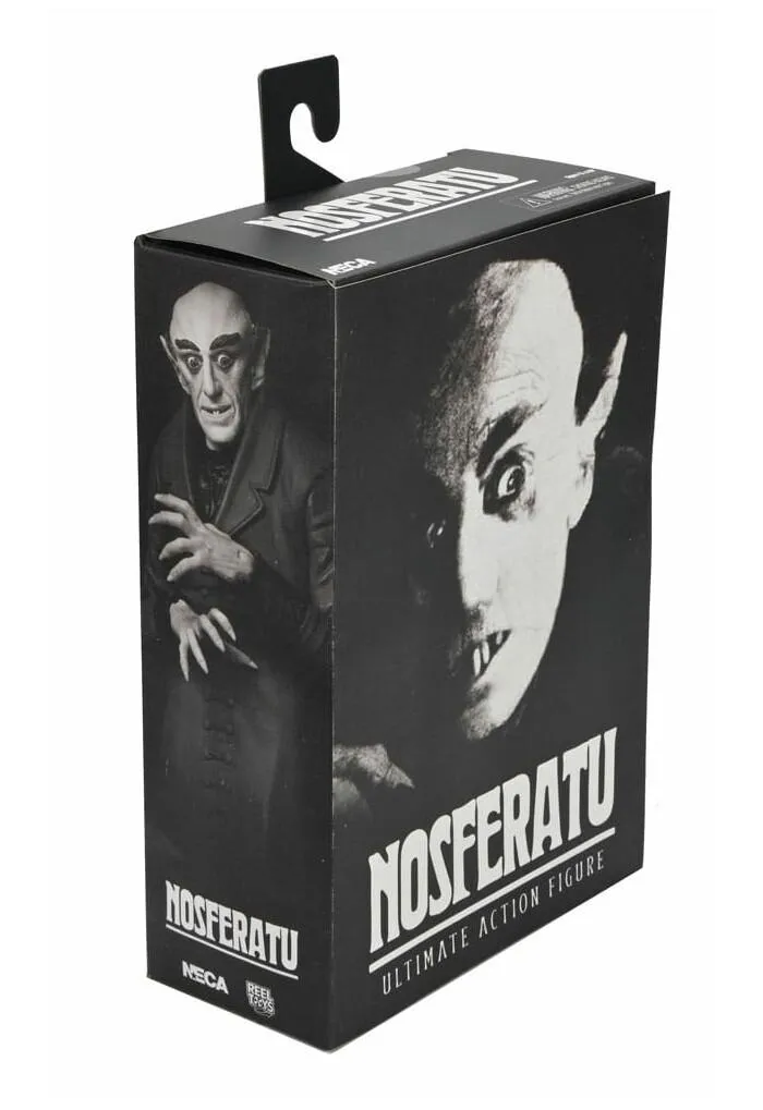 UNIVERSAL MONSTERS - Nosferatu 1922 Count Orlok Black & White Ver. Ultimate Action Figure