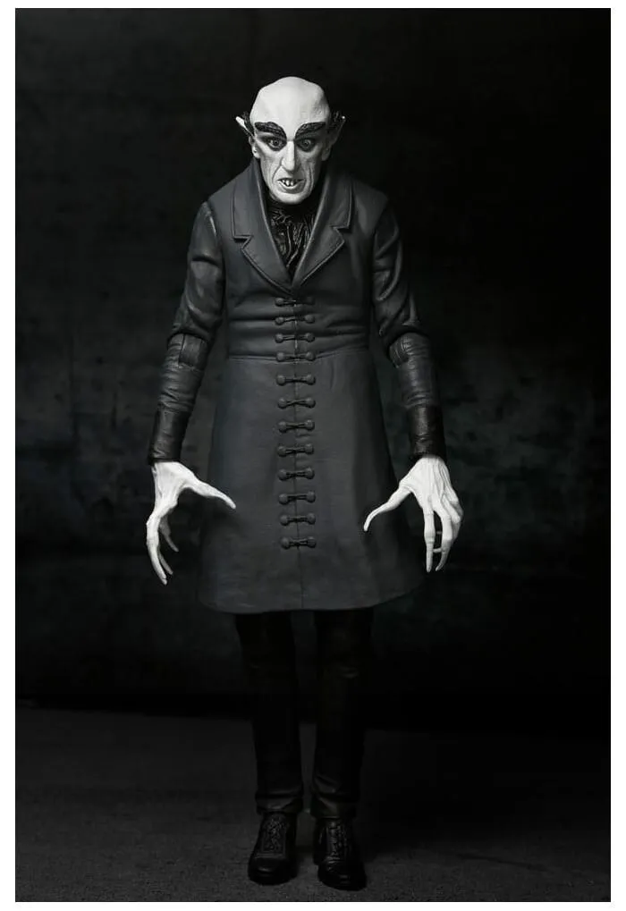 UNIVERSAL MONSTERS - Nosferatu 1922 Count Orlok Black & White Ver. Ultimate Action Figure