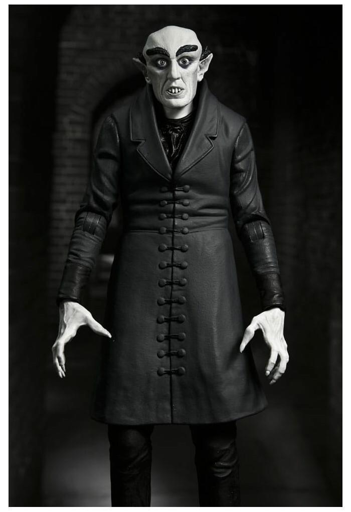 UNIVERSAL MONSTERS - Nosferatu 1922 Count Orlok Black & White Ver. Ultimate Action Figure