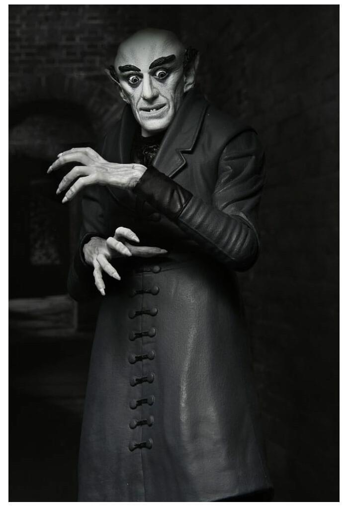 UNIVERSAL MONSTERS - Nosferatu 1922 Count Orlok Black & White Ver. Ultimate Action Figure