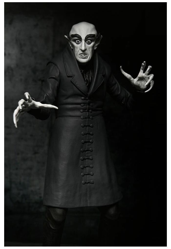 UNIVERSAL MONSTERS - Nosferatu 1922 Count Orlok Black & White Ver. Ultimate Action Figure