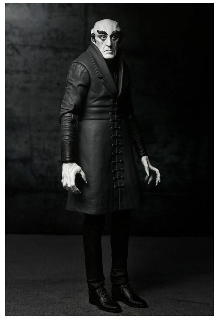 UNIVERSAL MONSTERS - Nosferatu 1922 Count Orlok Black & White Ver. Ultimate Action Figure