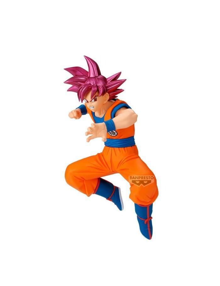 DRAGON BALL - Super - Match Makers - Son Goku SSJ God Pvc Figure