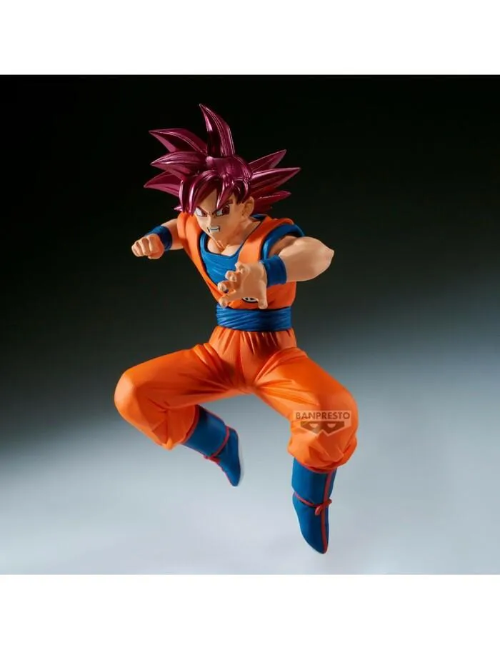 DRAGON BALL - Super - Match Makers - Son Goku SSJ God Pvc Figure
