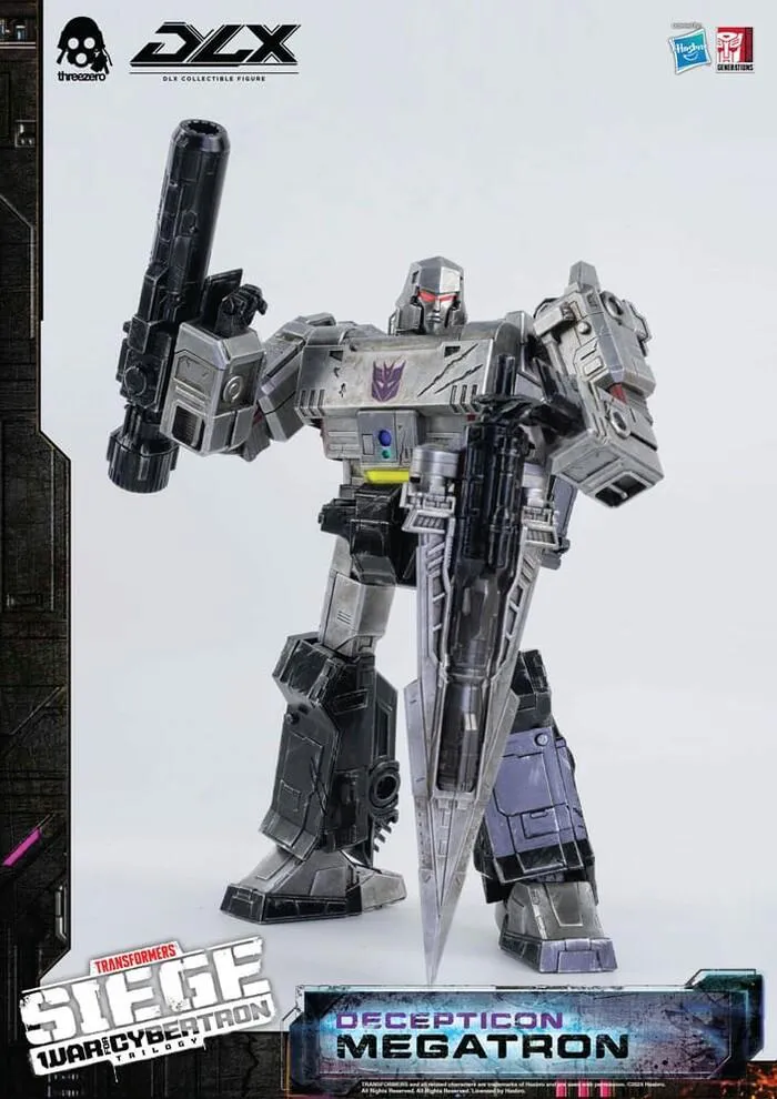 TRANSFORMERS - War for Cybertron Trilogy - Megatron 1/6 DLX Action Figure