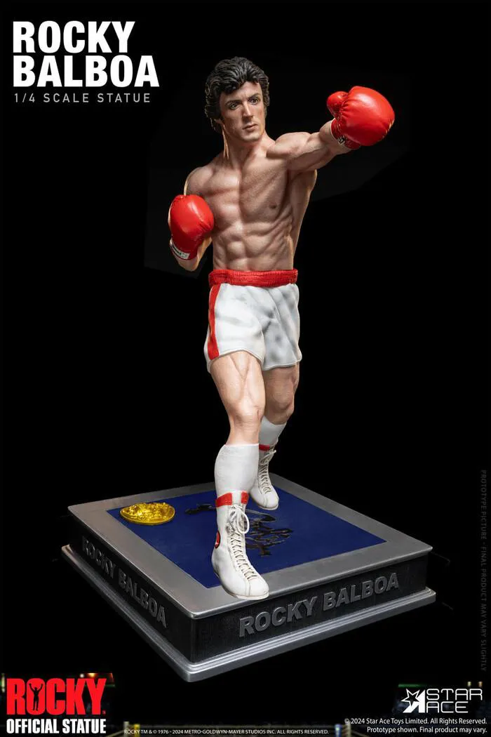 ROCKY - Rocky Balboa Epic Fight 1/4 Polystone Statue
