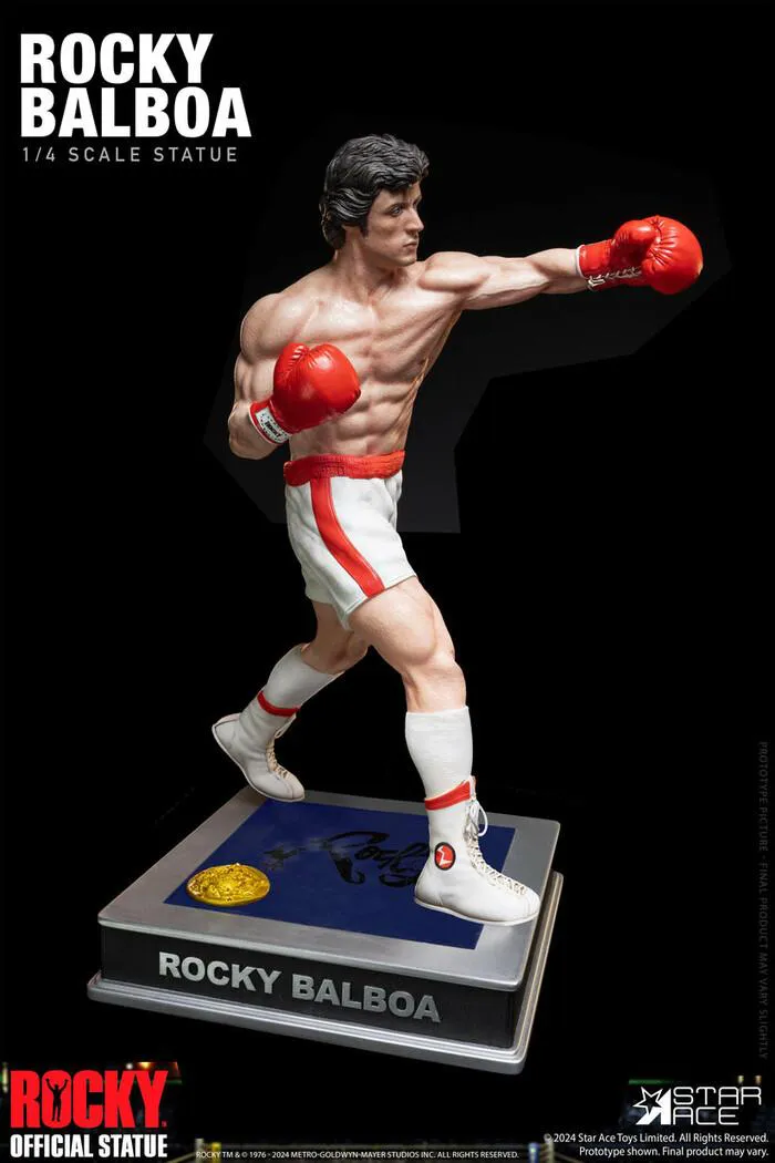 ROCKY - Rocky Balboa Epic Fight 1/4 Polystone Statue
