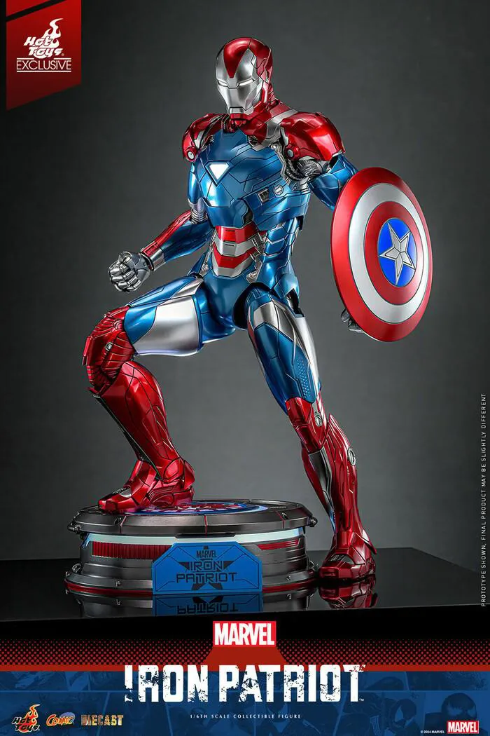 MARVEL - Iron Patriot 1/6 Action Figure 12" Exclusive CMS021-D68
