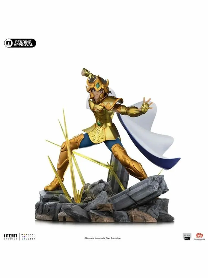 SAINT SEIYA - Leo Aiolia 1/10 Art Scale Statue
