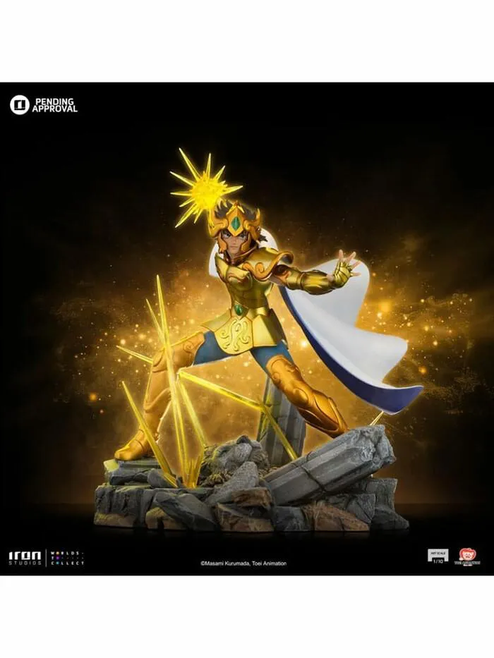 SAINT SEIYA - Leo Aiolia 1/10 Art Scale Statue