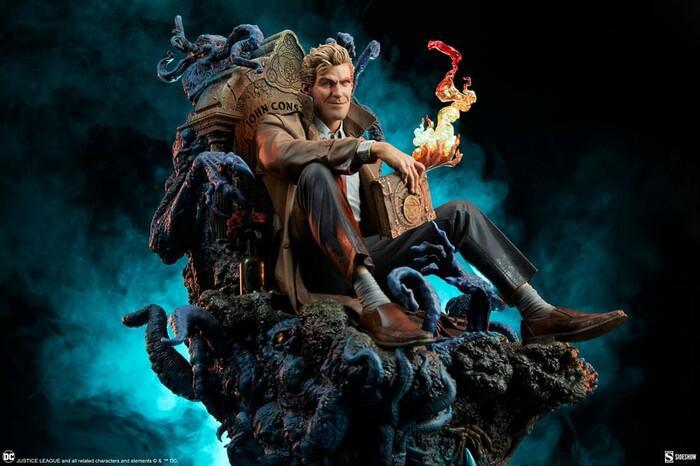 DC COMICS - John Constantine Just Another Exorcism Hangover Premium Format Figure 1/4 Statue
