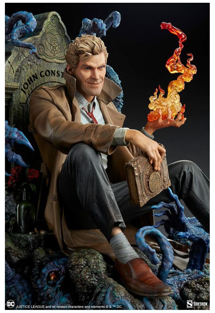 DC COMICS - John Constantine Just Another Exorcism Hangover Premium Format Figure 1/4 Statue