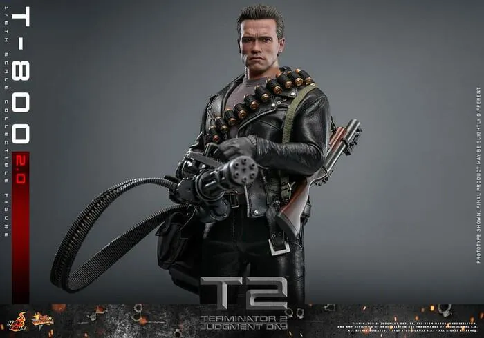 TERMINATOR 2 - T-800 2.0 1/6 Action Figure 12" MMS795