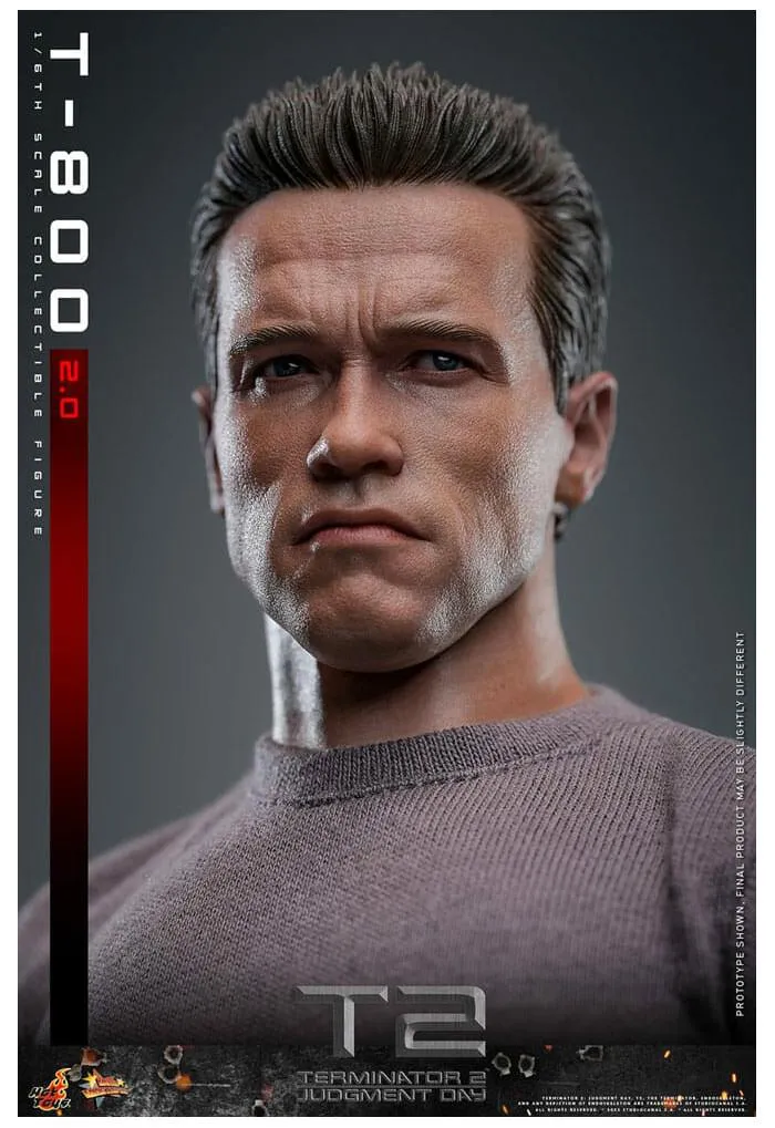 TERMINATOR 2 - T-800 2.0 1/6 Action Figure 12" MMS795