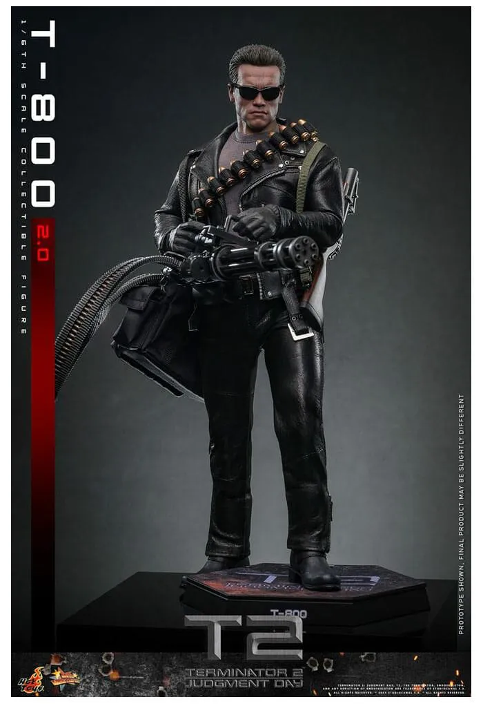 TERMINATOR 2 - T-800 2.0 1/6 Action Figure 12" MMS795