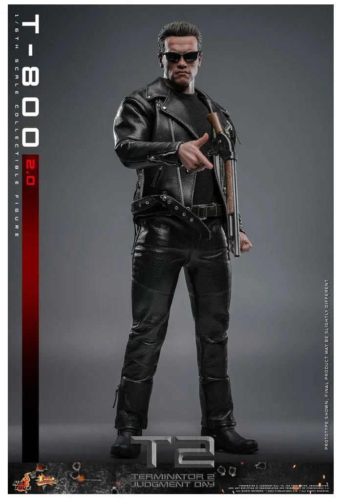 TERMINATOR 2 - T-800 2.0 1/6 Action Figure 12" MMS795