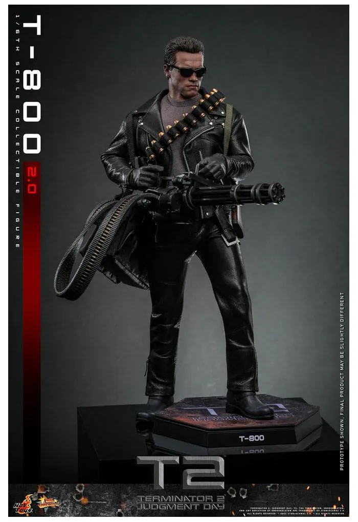 TERMINATOR 2 - T-800 2.0 1/6 Action Figure 12" MMS795