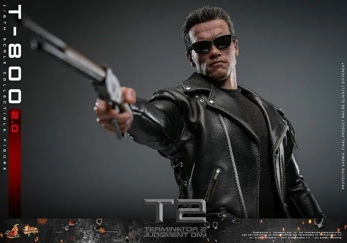 TERMINATOR 2 - T-800 2.0 1/6 Action Figure 12" MMS795