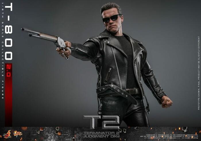 TERMINATOR 2 - T-800 2.0 1/6 Action Figure 12" MMS795