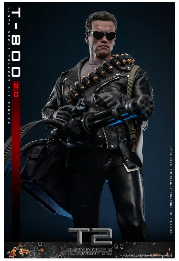 TERMINATOR 2 - T-800 2.0 1/6 Action Figure 12" MMS795
