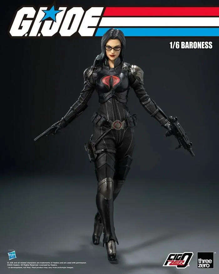 G.I. JOE - Baroness 1/6 FigZero Action Figure 12"