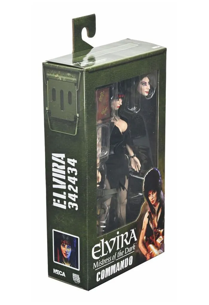 ELVIRA - Mistress of the Dark - Commando Elvira Clothed Action Figure