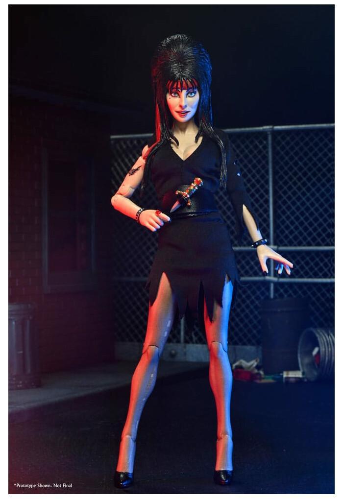 ELVIRA - Mistress of the Dark - Commando Elvira Clothed Action Figure