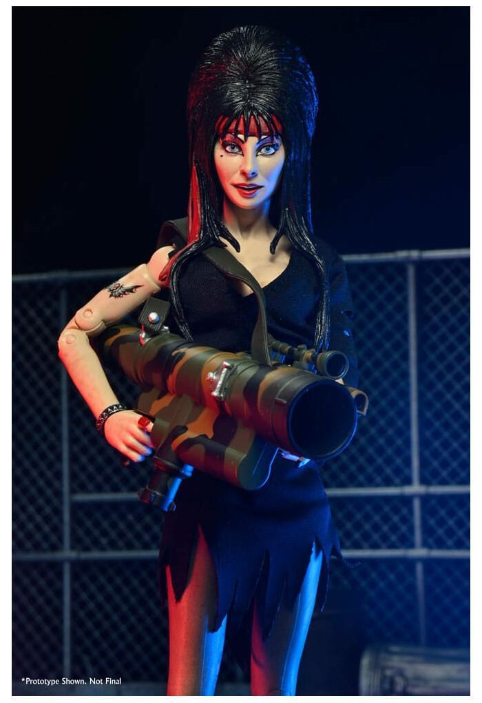 ELVIRA - Mistress of the Dark - Commando Elvira Clothed Action Figure