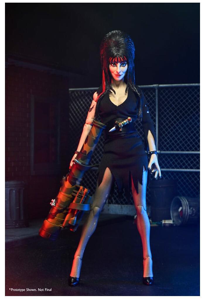 ELVIRA - Mistress of the Dark - Commando Elvira Clothed Action Figure