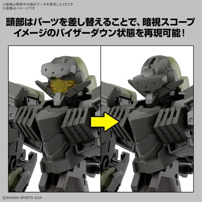 GUNDAM 30MM / 30 MINUTES MISSIONS - 1/144 eEXM-40 Egritte 02 Model Kit